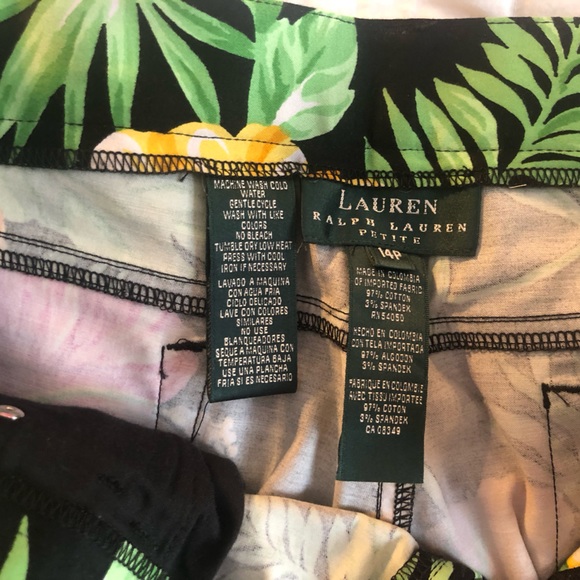 Ralph Lauren floral pants - Picture 2 of 2